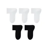 5 пар (3 белых + 2 черных)