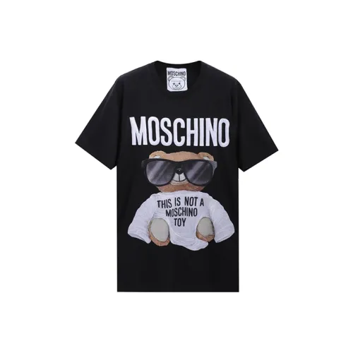 MOSCHINO Тедди Черный Женские Т-рубашки
