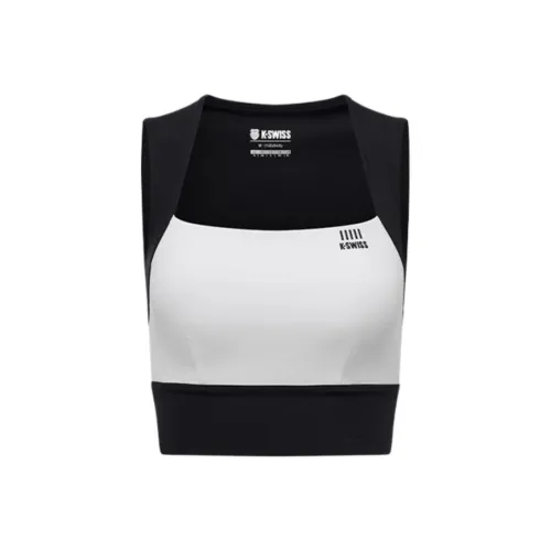 KSWISS Майка Женская Глубокий Черный