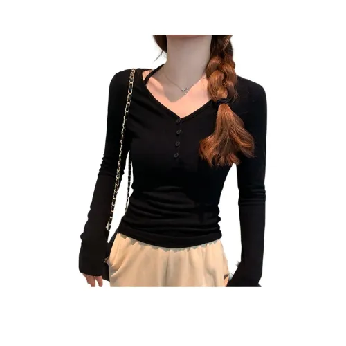 PASSCODIO T-рубашка Женская Черная