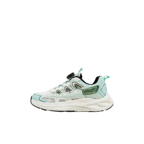 PEAK Амортизация и Дышащий Низкий Топ Детские Беговые Кроссовки Прозрачный Mind Зеленый Детский