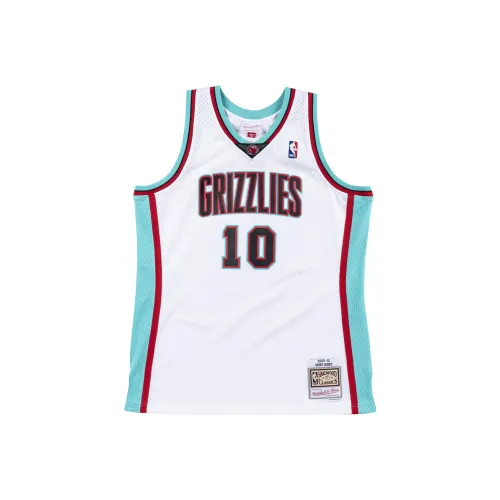 Mitchell Ness Белая мужская баскетбольная футболка