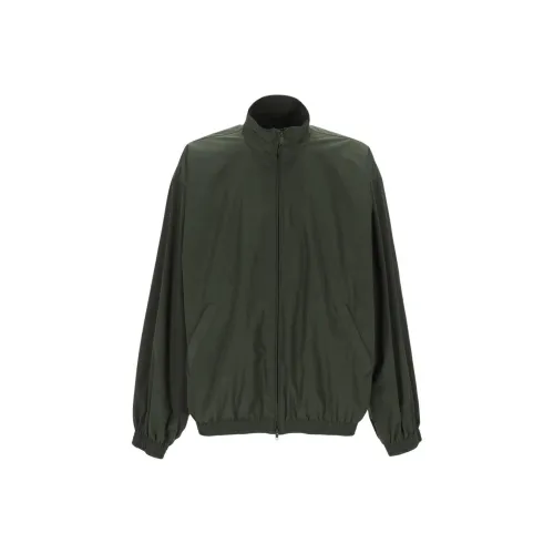 Balenciaga SS25 Куртки и Пальто Мужской Коричневый Зеленый