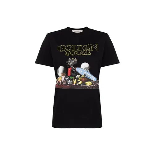 Golden Goose Черные Женские Футболки