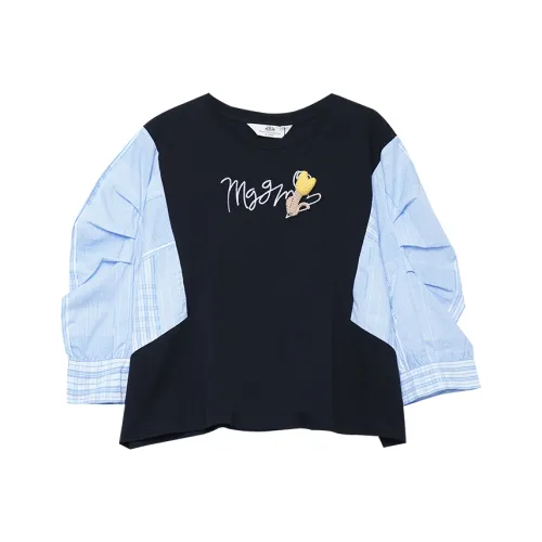 MUGUOGUOMU Весна T-рубашка Женская Свободный крой