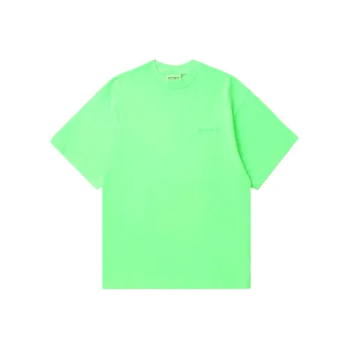 Carhartt WIP W' S S Рукав с оборванным плечом T-рубашка Женская Зеленая