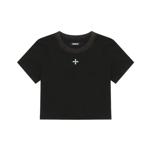 SMFK Wild World Wild World Series Стандартная T-рубашка Женская Wild Черная