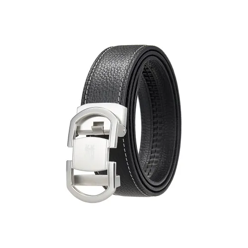 Mulinsen Ремни из коровьей кожи мужской ширина 3,5 см
