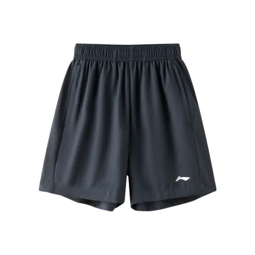 LINING Running Collection Ink Water Серый Мужские спортивные шорты