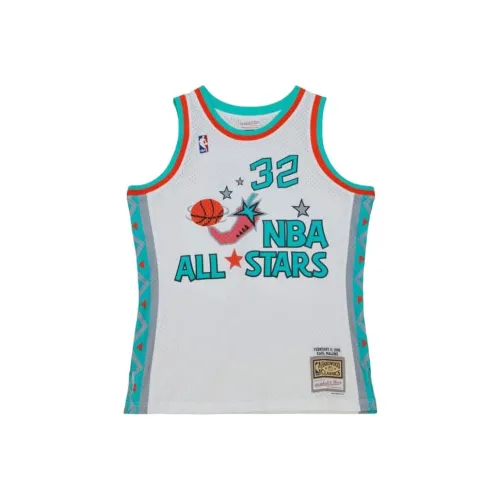 MITCHELL NESS Баскетбольная Джерси Мужская Белая