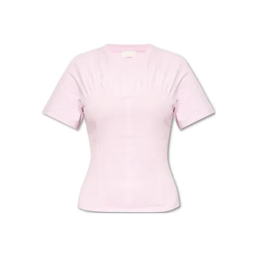 ISABEL MARANT Розовые Женские Т-рубашки
