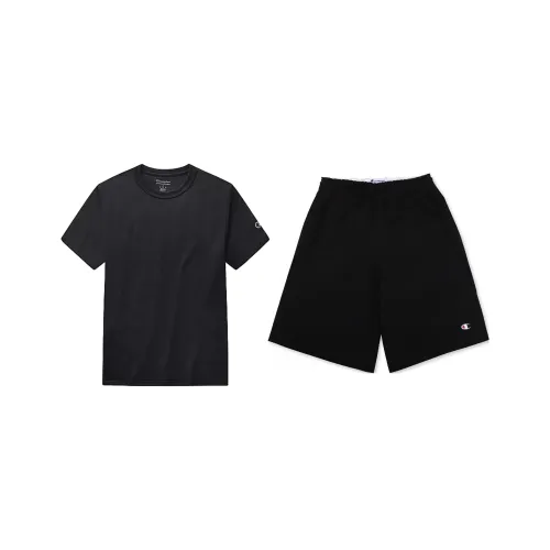 Champion Повседневная Спортивная Одежда Унисекс Черный
