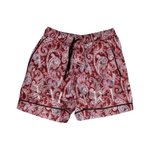 AMIRI Red Men's Casual Shorts AMIRI Красные Мужские Повседневные Шорты
