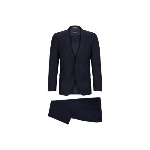 Hugo Boss Бизнес-костюм мужской синий