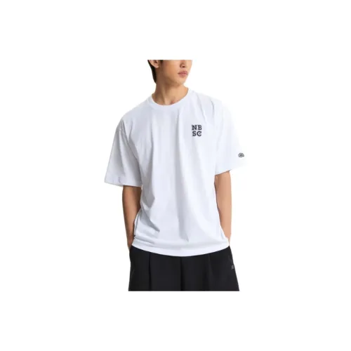 New Balance совместная футболка T Мужская Белая