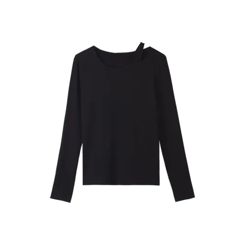 HIPPIEMISS Черные Женские T-рубашки