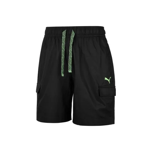PUMA Черные Унисекс Спортивные шорты