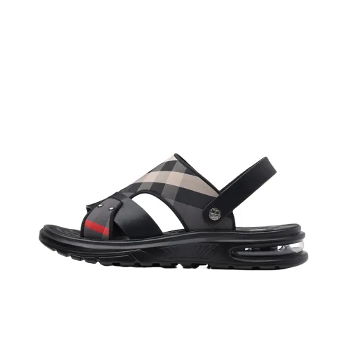 EGCHI Пляжные сандалии Мужской Черный