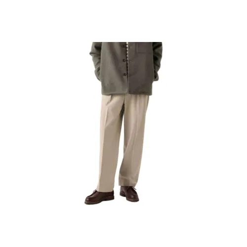 UNIQLO Повседневные брюки Мужские Темно-бежевые