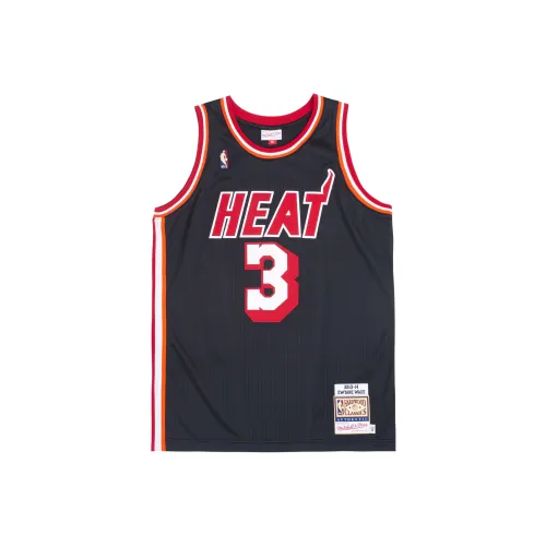 Mitchell Ness Черная Унисекс Баскетбольная Джерси