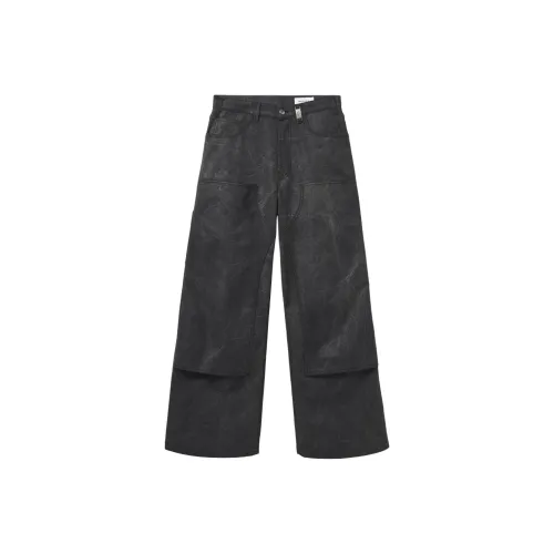 Alexander McQueen CARPENTER Брюки Угольные Повседневные Мужские Угольный Серый