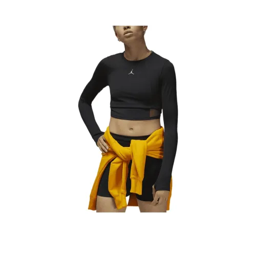 Jordan Sport Черный Женский Короткий Топ