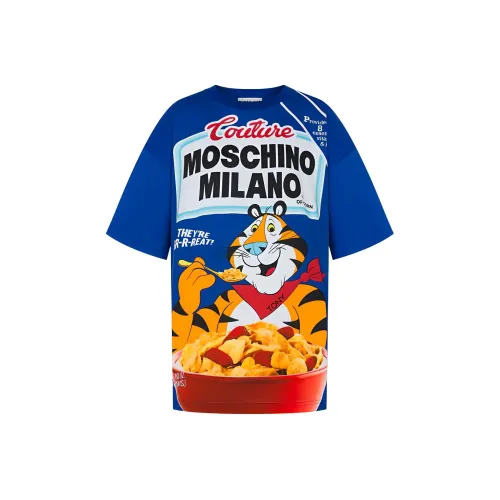 MOSCHINO Синие Женские Футболки