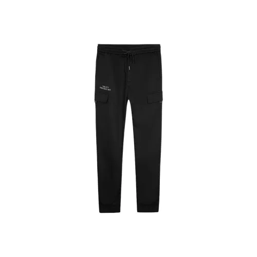 CAIZI Черные Мужские Повседневные Штаны