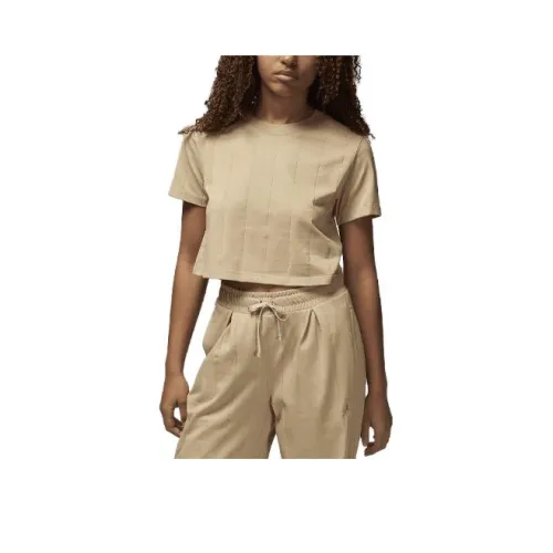 Jordan Khaki Женские Короткие Топы