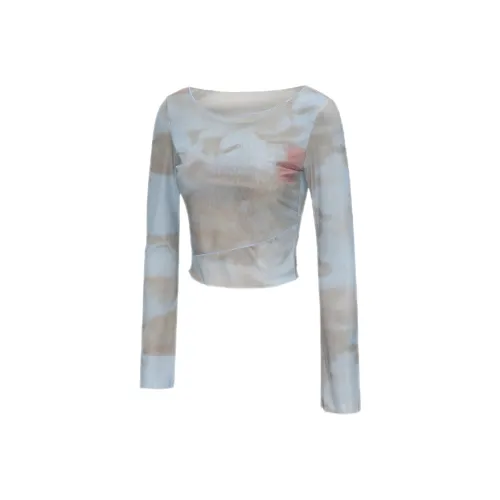 ABBY GODDESS T-рубашка Женская Светло-синяя