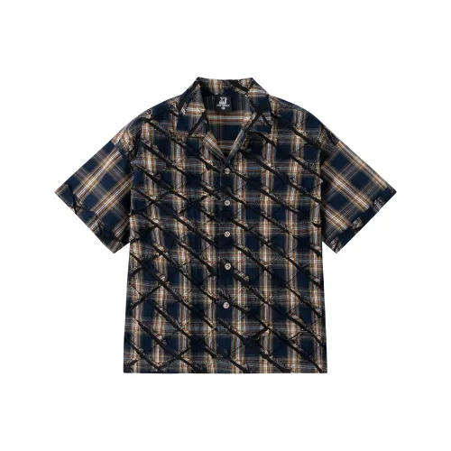 XINYINSU Рубашка Унисекс Темно-синий