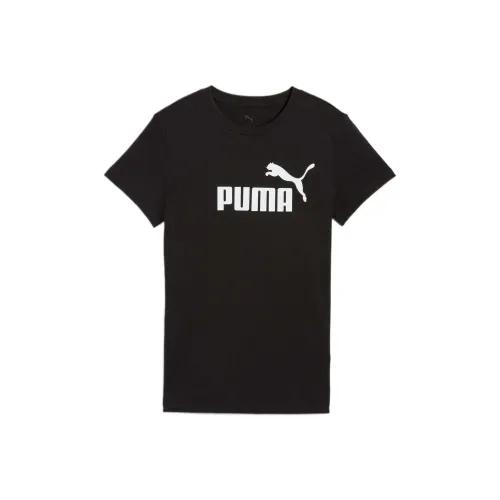 PUMA Стандартная футболка женская черная