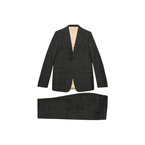 GUCCI Бизнес-костюм мужской черный