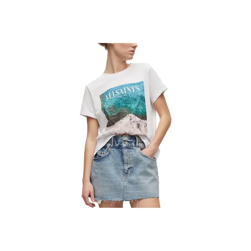 ALLSAINTS Белые Женские Футболки