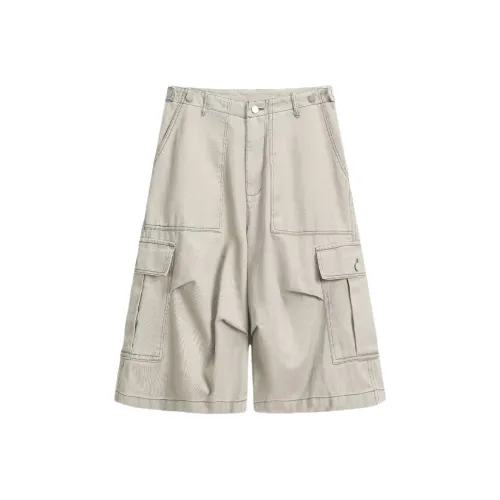 UNDERTIDES Карго шорты унисекс хаки
