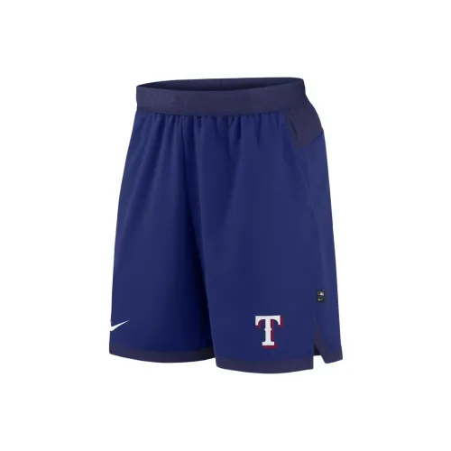 nike x MLB DRI FIT FLEX Повседневные шорты Texas Rangers Мужские Синие