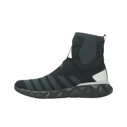 EMPORIO ARMANI EA7 Высокий Топ Casual Мужской Черный