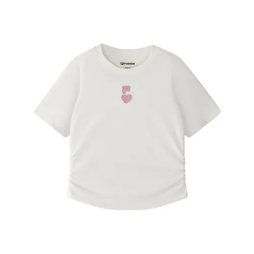 FILA FUSION FOBFUSION LIFE T Рубашка Женская Молочно-туманный Белый