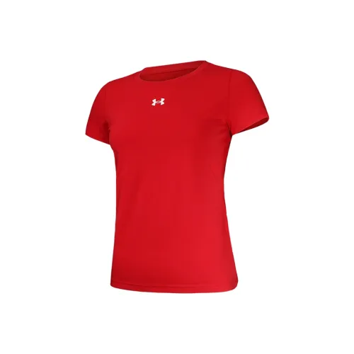 Under Armour T-Shirt Женская Красная