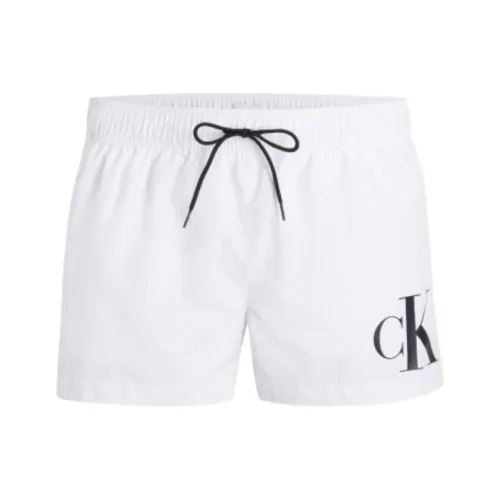 Calvin Klein Повседневные шорты Мужские Белые