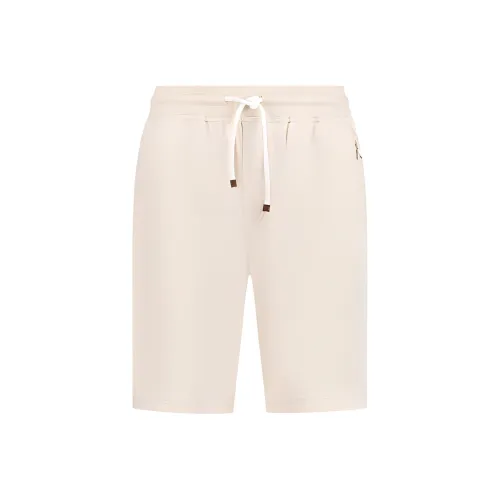 BRUNELLO CUCINELLI Белые Мужские Повседневные Шорты