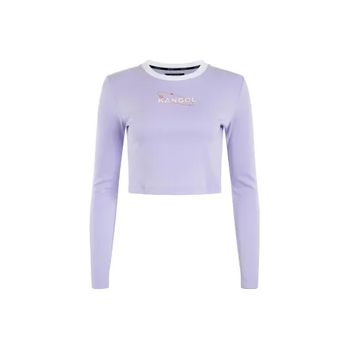 KANGOL Лаванда Женские Футболки