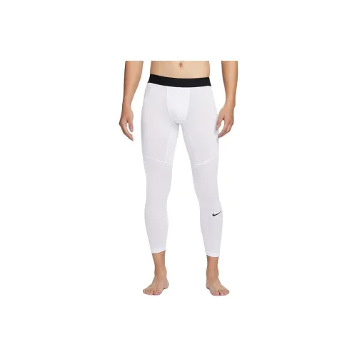 Nike Белые Спортивные Брюки для Мужчин