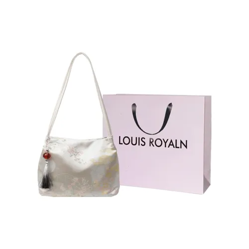 LOUIS ROYALN ПУ (полиуретан) Сумка через плечо Стандартная Женская Белая Розовая