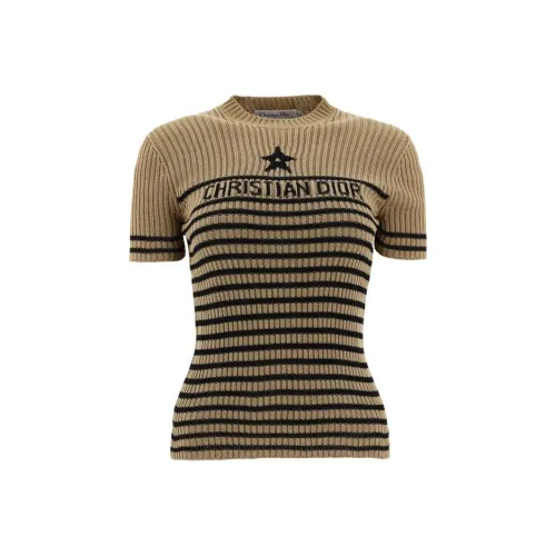 DIOR SS22 Свитер Женский Светлый Умбра