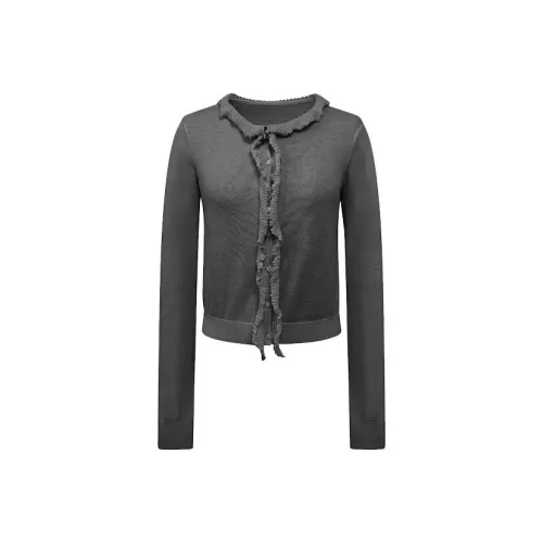 WMWM FW22 Трикотаж Женский Темно-Серый