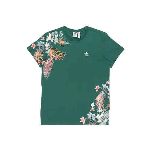 Adidas Originals T-Shirt Женская Лесной Зеленый