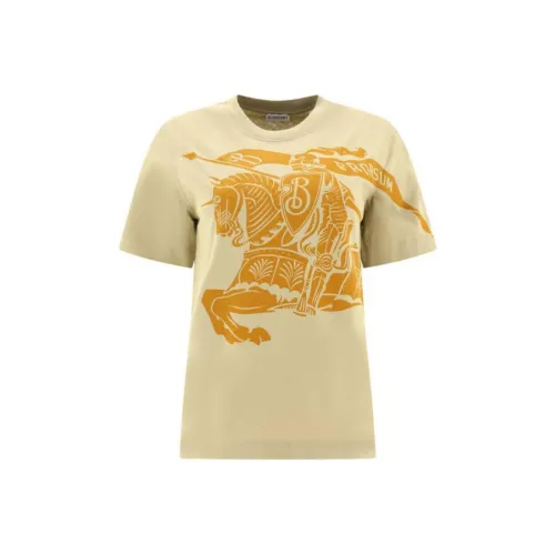 Burberry T-рубашка женская желтая