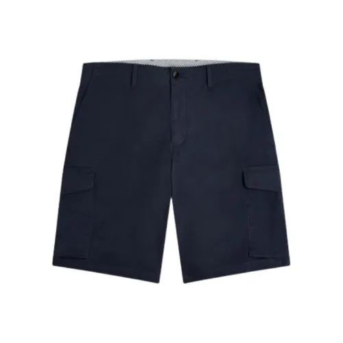 Tommy Hilfiger Essential Harlem Relaxed Карго Шорты Повседневные Шорты Мужские Морской Синий