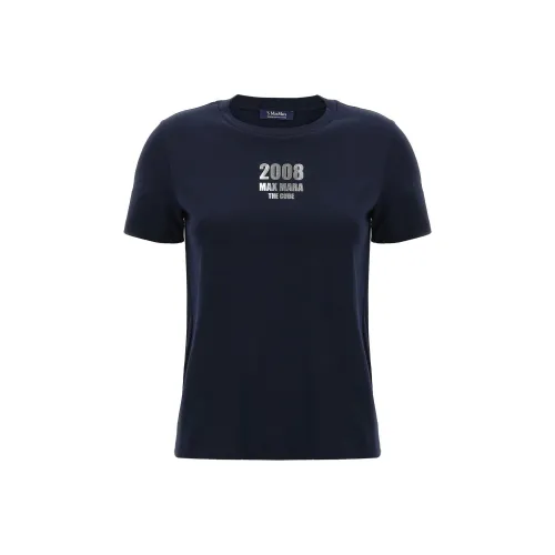 'S MAX MARA T Рубашка Женская Синяя